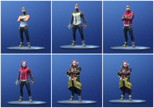 Fortnite El Juego Del Momento Post 2 Tr!   ajes Legendarios Steemit - pocos personajes que mientras completando misiones se le van sumando distintos accesorios hasta llegar a este atuendo que por cierto es su version final